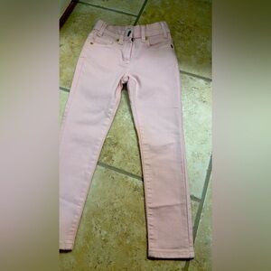 J Crew Girls size 6 Pink skinny jeans